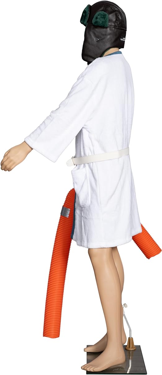 6 feet Tall Mannequin with Robe Belt Hat and Hose