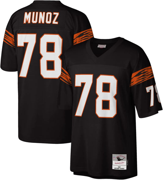 Cincinnati Bengals - Anthony Munoz Black Jersey