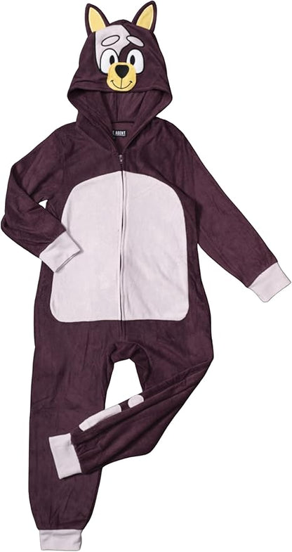 Kids Unisex Playful Colorful Dog Halloween Cosplay One Piece Costume