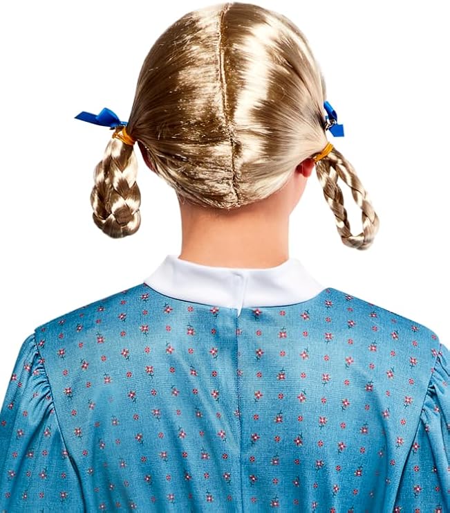 Kirsten Larson Blonde Braided Ponytail Wig American Girl Doll