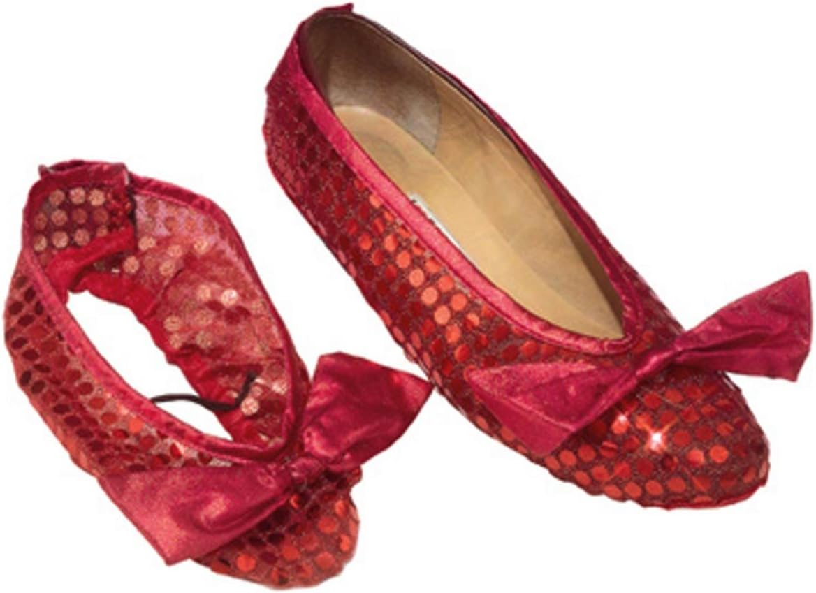 Wizard of Oz Dorothy Red Sequin Child Shoe Covers X-Small/Small