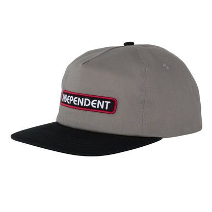 Independent B/C Groundwork Snapback Mid Profile Hat