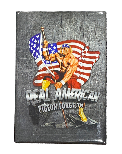 Hulk Hogan Real American Victory 2024 Flat Magnet