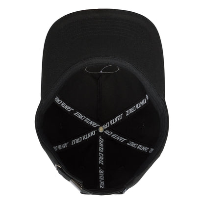 Santa Cruz Beware Dot Mid Profile Strapback Hat