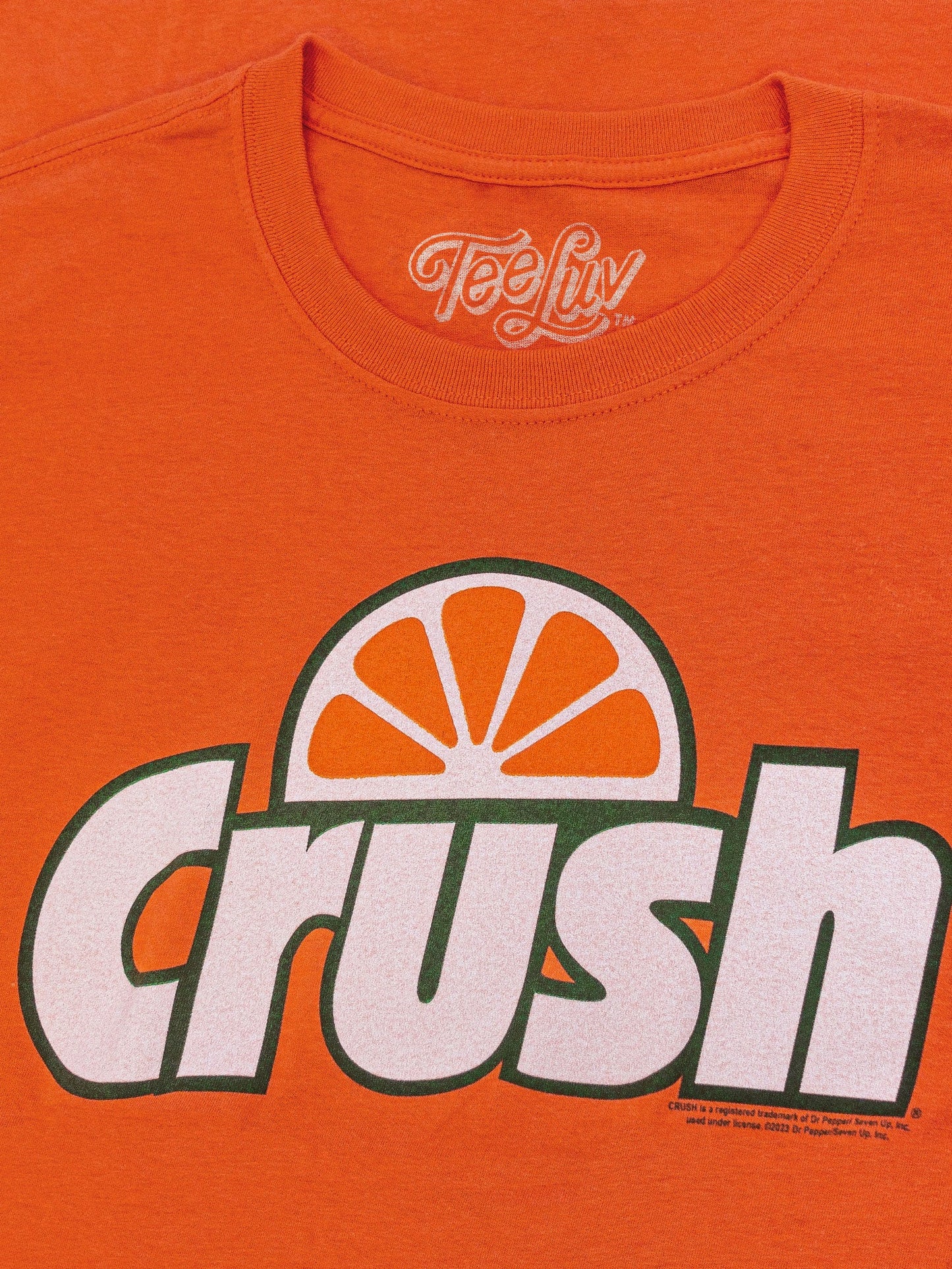 Orange Crush Logo Mens T Shirt Orange