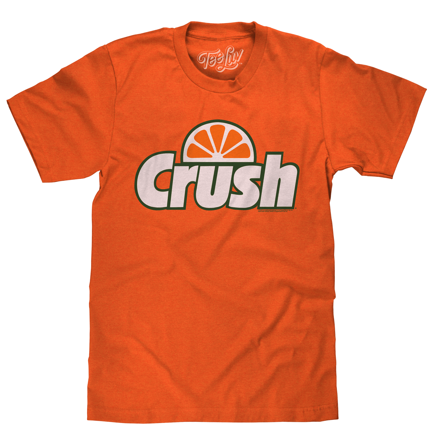 Orange Crush Logo Mens T Shirt Orange