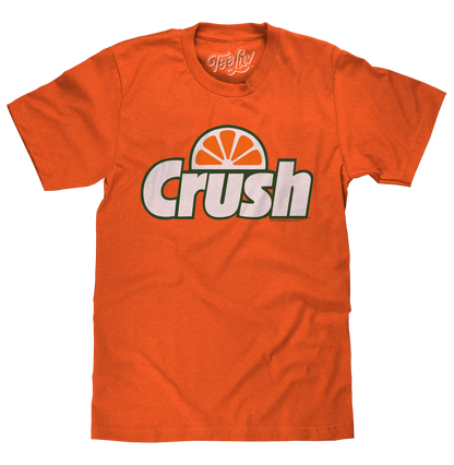 Orange Crush Logo Mens T Shirt Orange