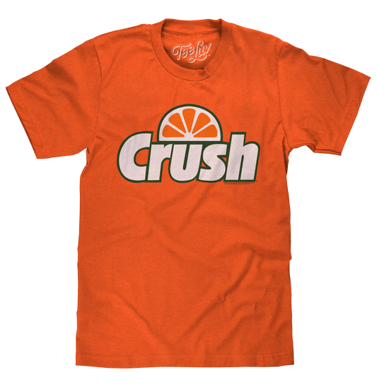 Orange Crush Logo Mens T Shirt Orange
