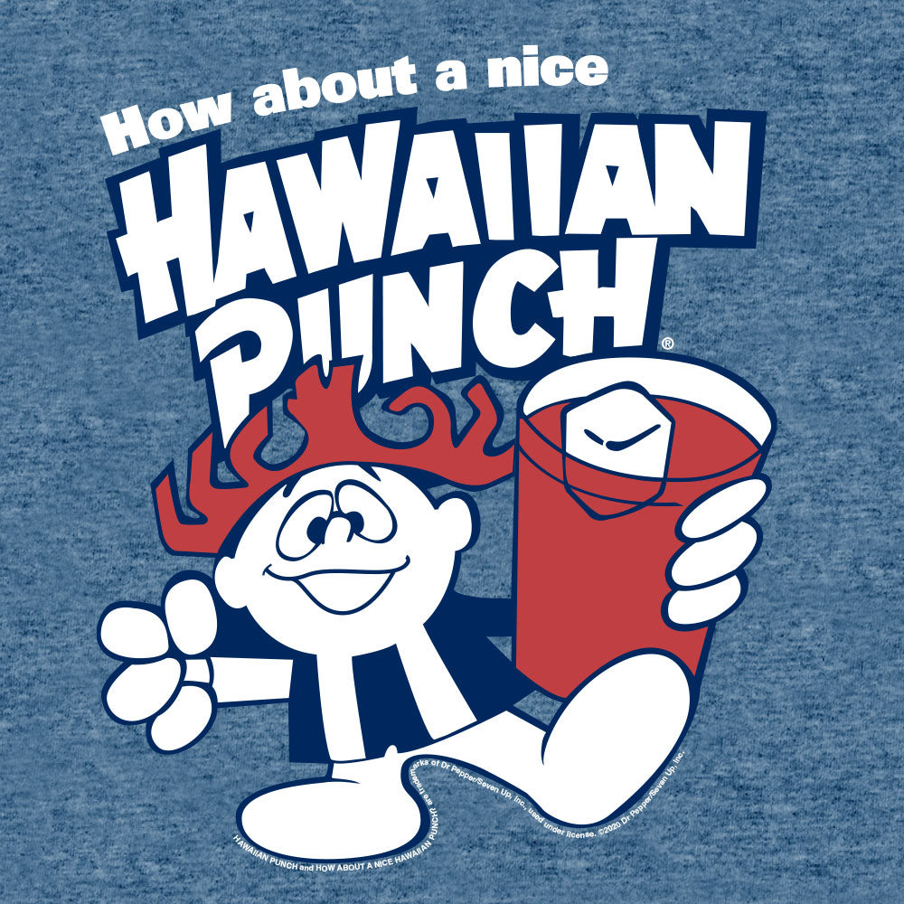 How About a Nice Hawaiian Punch Retro Punchy Mens T Shirt Cabo Blue