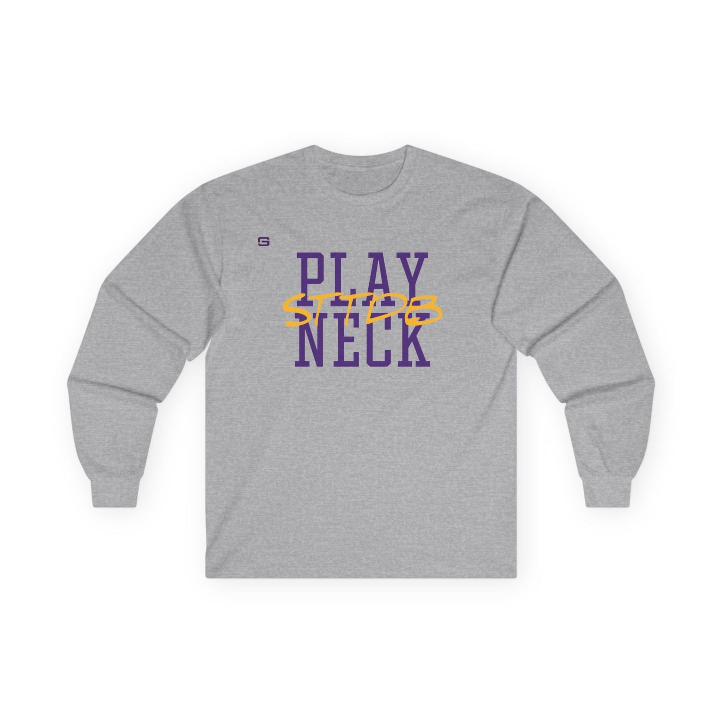 LSU Football Play Neck Long Sleeve Shirt