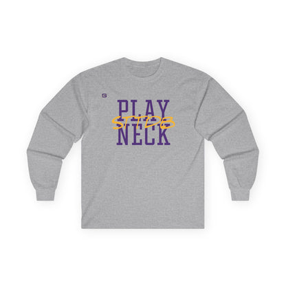 LSU Football Play Neck Long Sleeve Shirt