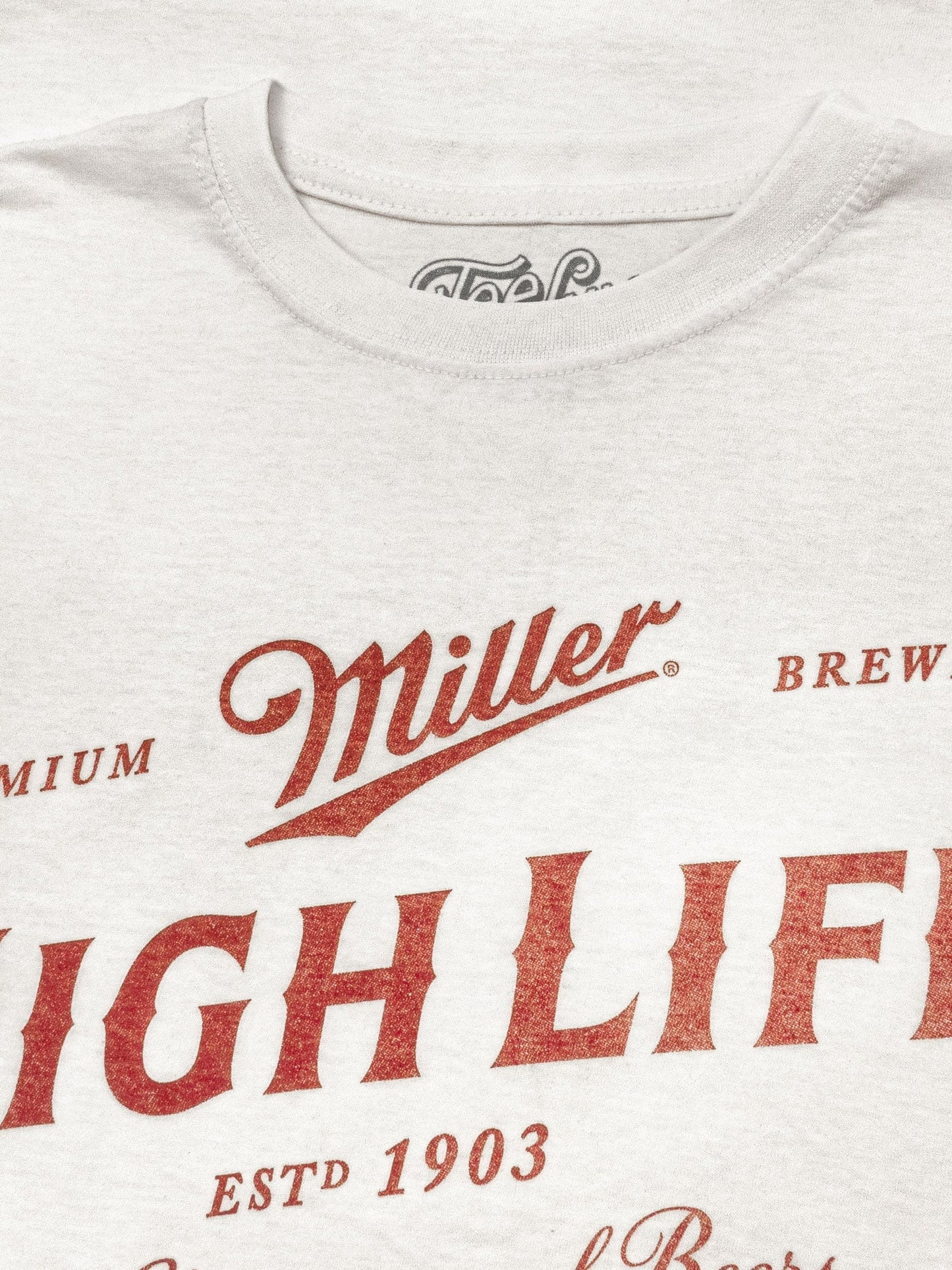 Miller High Life Beer Mens T Shirt White