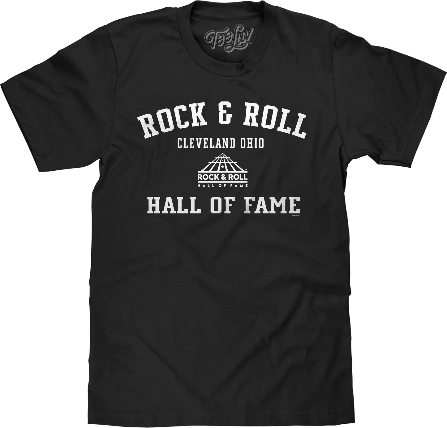 Rock and Roll Hall of Fame Mens T Shirt Black