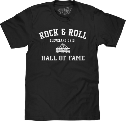 Rock and Roll Hall of Fame Mens T Shirt Black