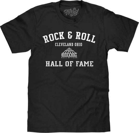 Rock and Roll Hall of Fame Mens T Shirt Black