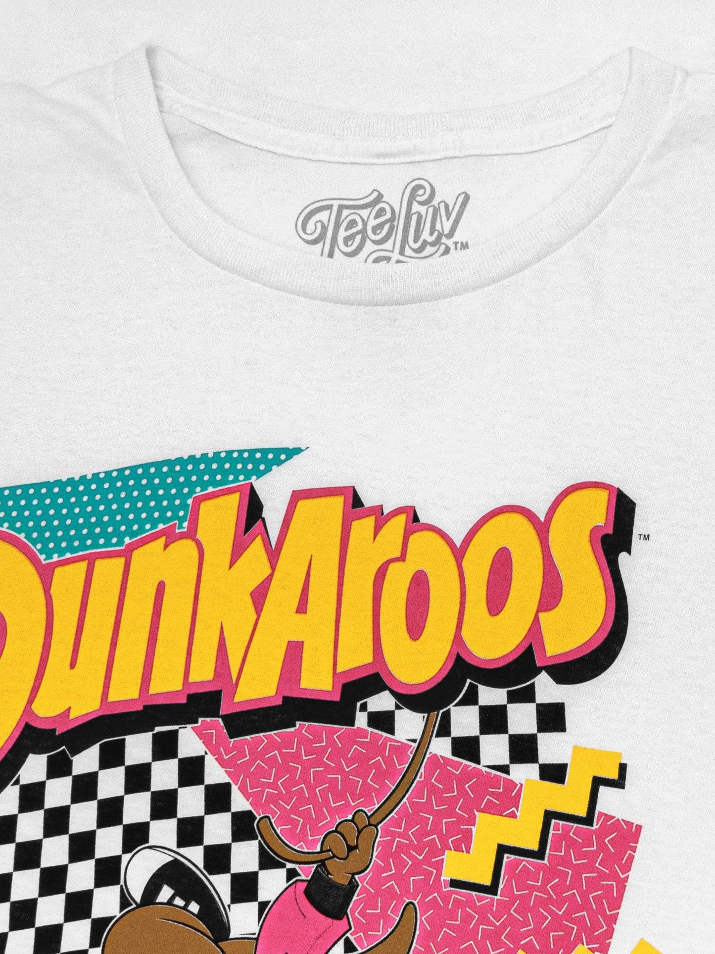 Dunkaroos Kangaroo Mens T Shirt White