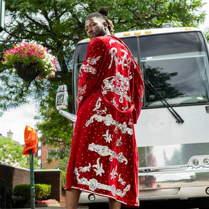 Nature Boy Flair Wrestler Deluxe Robe Halloween Costume