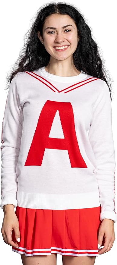 Betty Nerd Pi Delta Adams College Replica Cheerleader Halloween Cosplay Costume