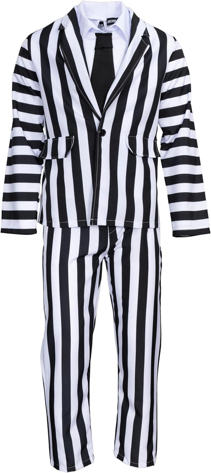 Bugman 80’s Beetle Beetle Beetle Keaton Movie Halloween Cosplay Costume 3-Piece Suit