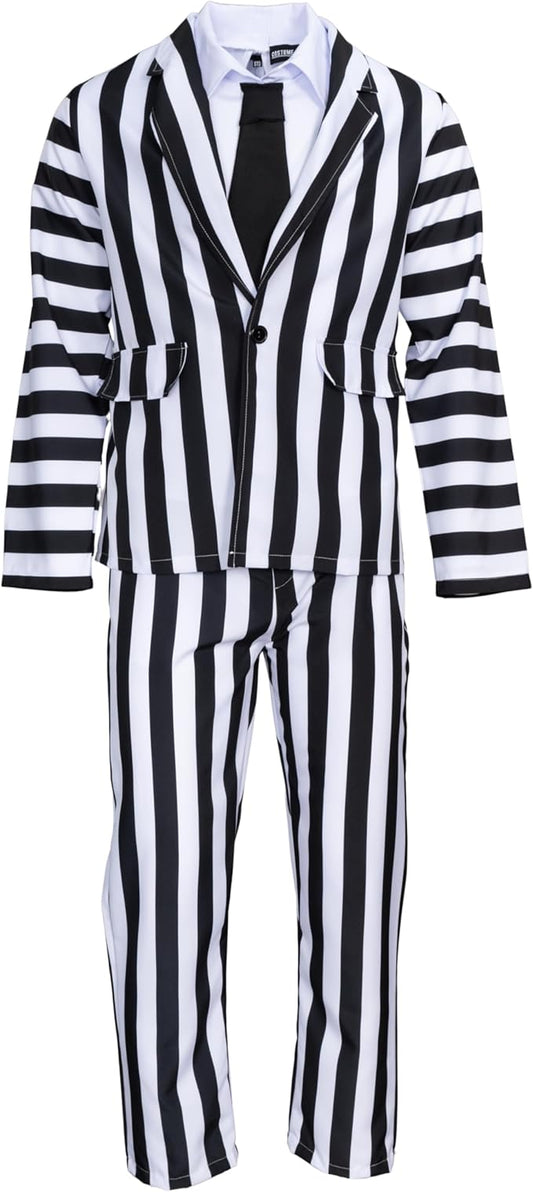 Bugman 80’s Beetle Beetle Beetle Keaton Movie Halloween Cosplay Costume 3-Piece Suit