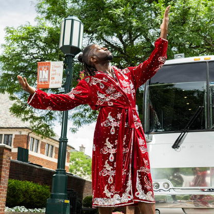 Nature Boy Flair Wrestler Deluxe Robe Halloween Costume
