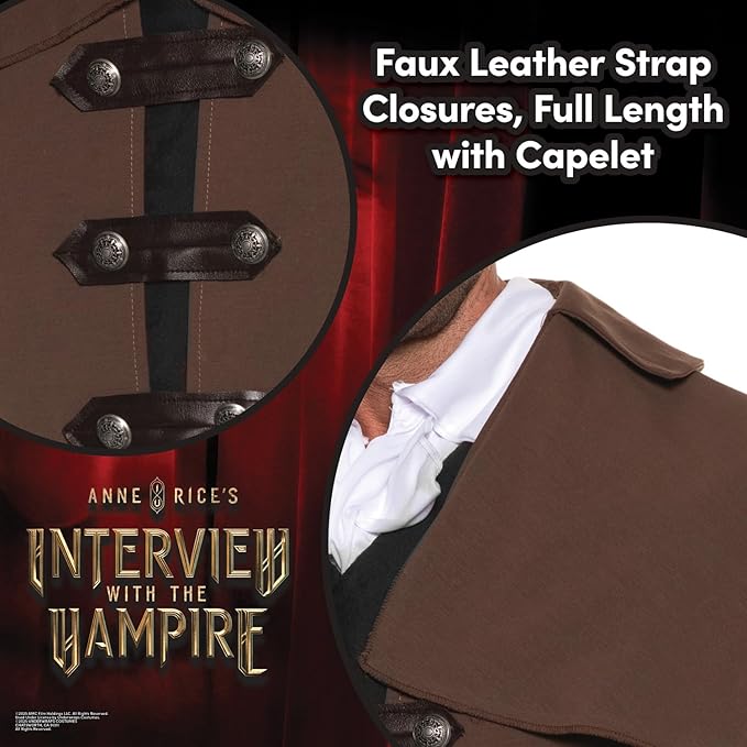 Officially Licensed Anne Rice’s Interview With The Vampire Carriage Coat