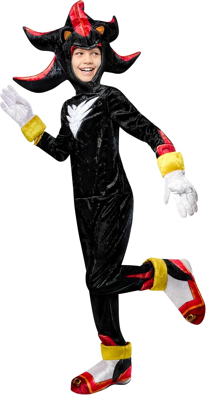 Sonic The Hedgehog: Shadow Deluxe Boys Costume
