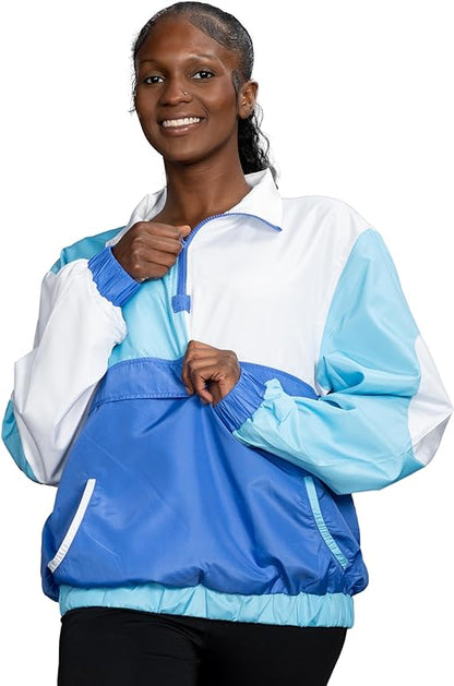 Retro Windbreaker Jacket Lightweight Design 2