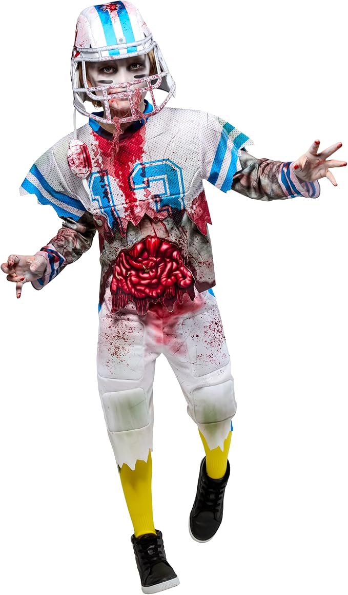 Zombie Football Player Boys Costume