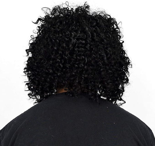 1980s Superfreak Jheri Curl Afro Slash GNR Halloween Cosplay Costume Wig