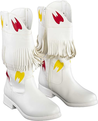 Ultimate Wrestler Warrior White Boots
