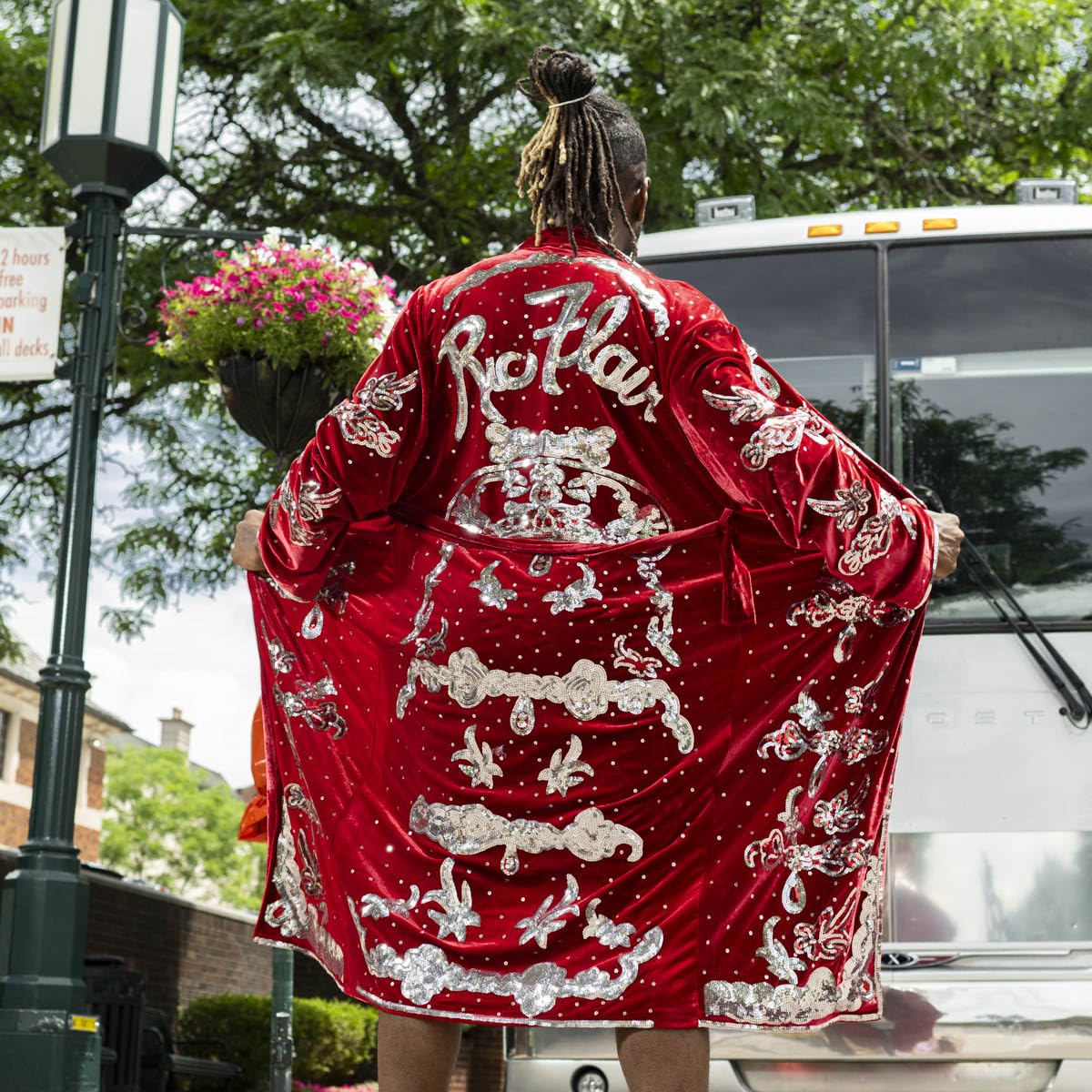 Nature Boy Flair Wrestler Deluxe Robe Halloween Costume