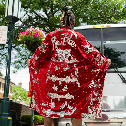 Nature Boy Flair Wrestler Deluxe Robe Halloween Costume