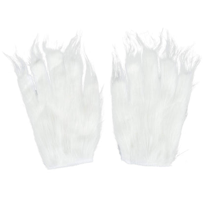 Halloween Costume Accessory Furry Gloves