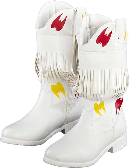 Ultimate Wrestler Warrior White Boots