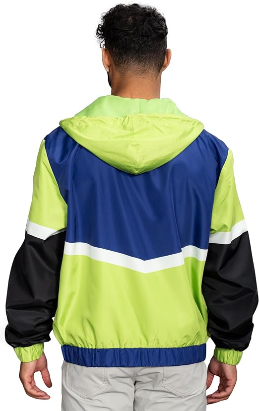 Retro Windbreaker Jacket Lightweight Design 5
