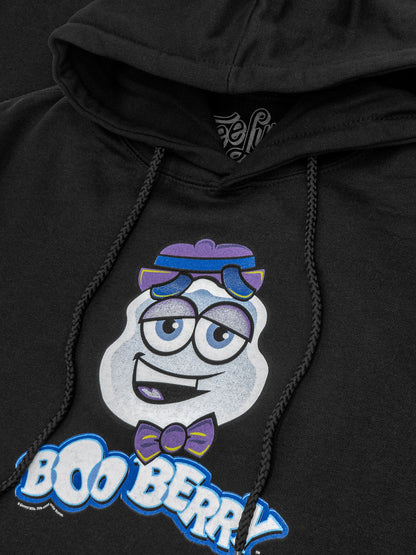 Boo Berry Cereal Logo Hooded Sweatshirt Hoodie Black