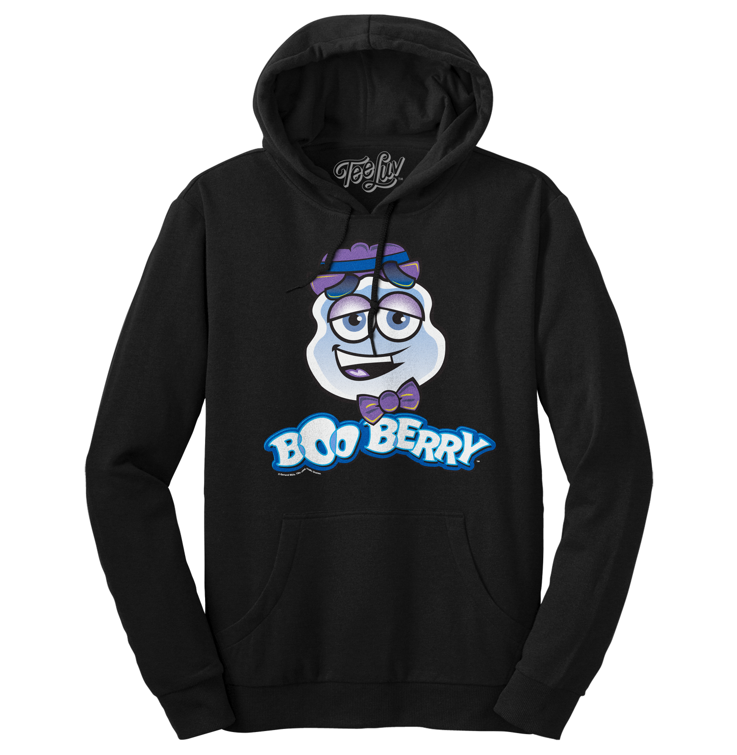 Boo Berry Cereal Logo Hooded Sweatshirt Hoodie Black