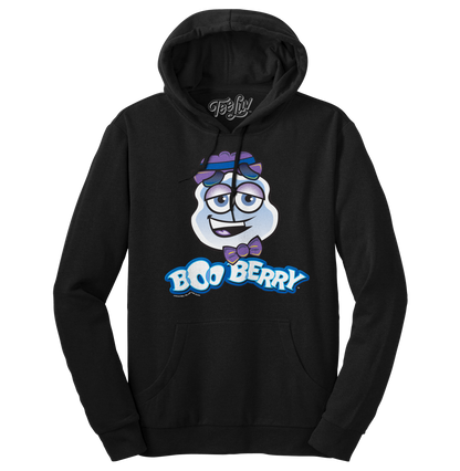 Boo Berry Cereal Logo Hooded Sweatshirt Hoodie Black