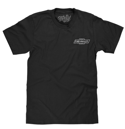 Chevrolet USA Mens T Shirt Black