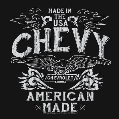 Chevrolet USA Mens T Shirt Black