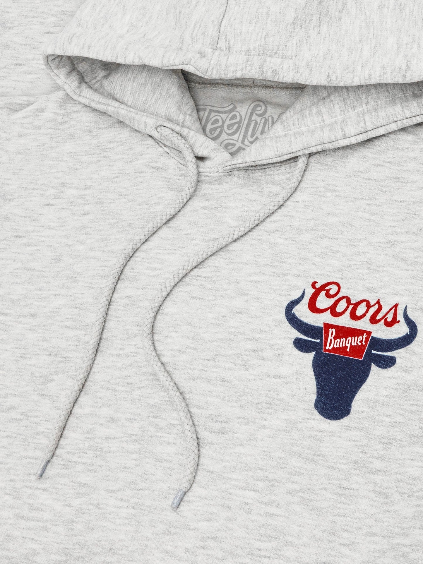 Coors Banquet Rodeo Hooded Sweatshirt Hoodie Gray