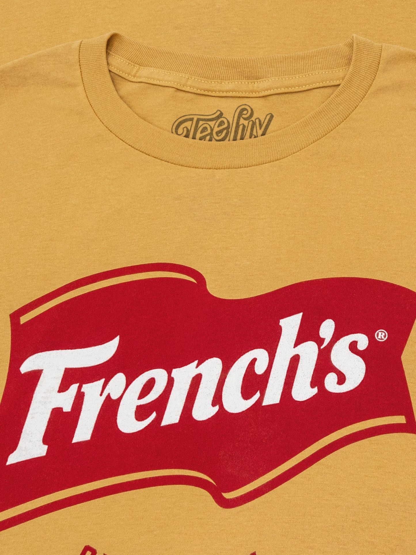 French's Mustard Since 1904Mens T Shirt Yellow