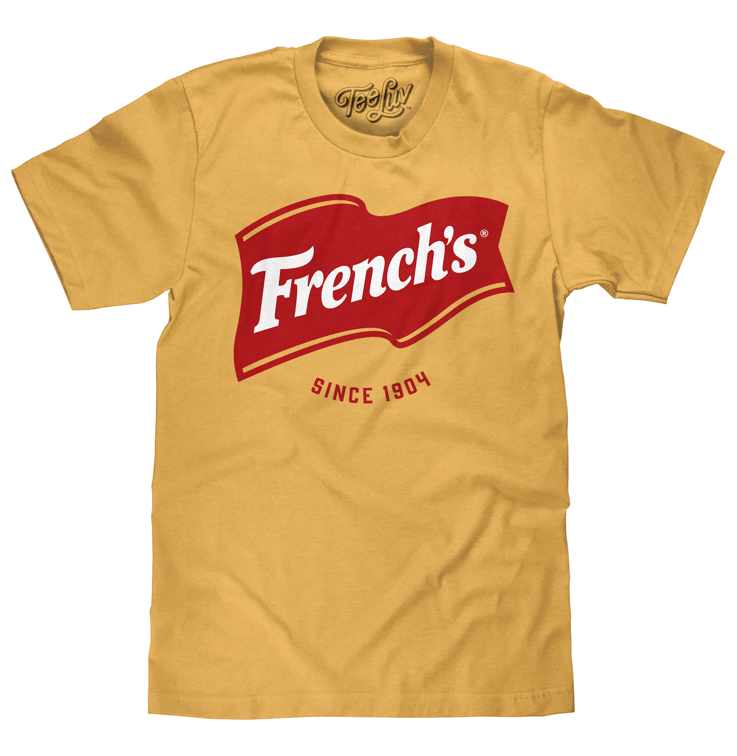 French's Mustard Since 1904Mens T Shirt Yellow