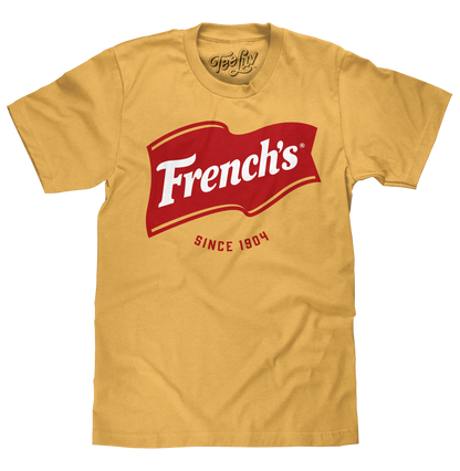 French's Mustard Since 1904Mens T Shirt Yellow