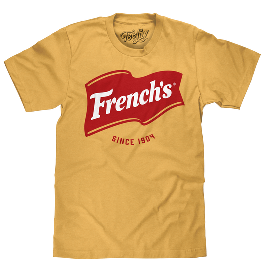 French's Mustard Since 1904Mens T Shirt Yellow