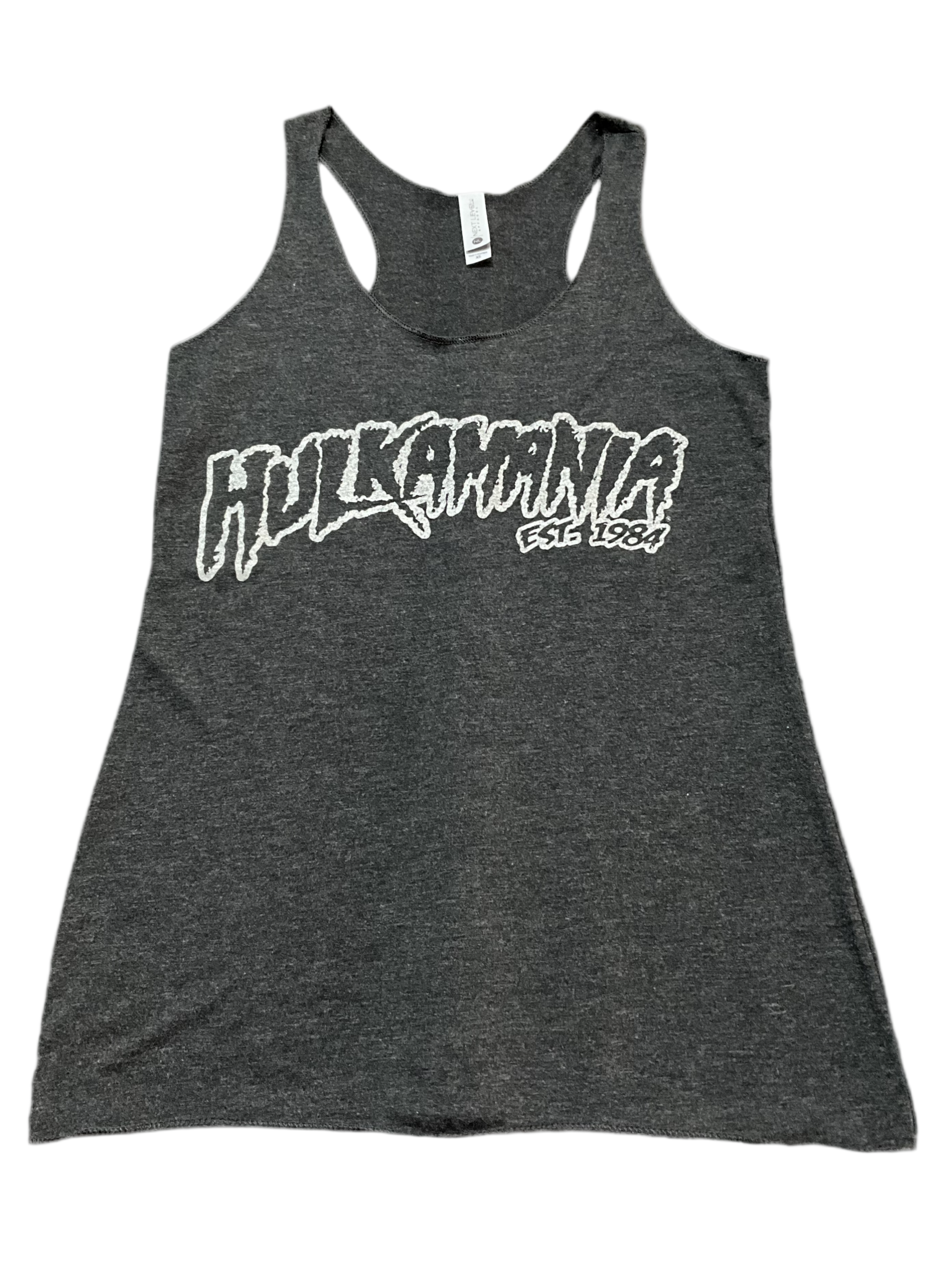 Hulk Hogan Hulkamania Outline Womens Tank Top Shirt Black