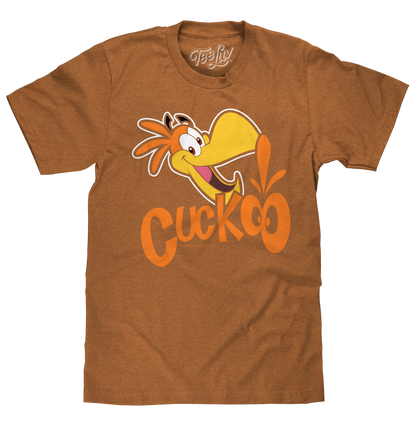 Sonny the Cuckoo Bird Cocoa Puffs Cereal Mens T Shirt Brown Sugar
