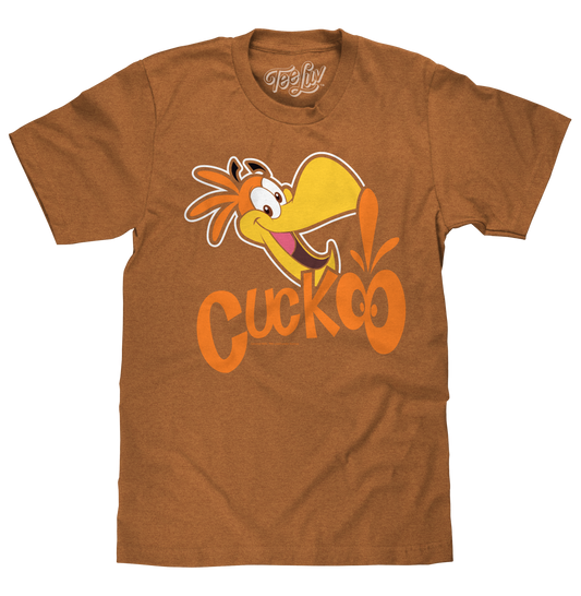 Sonny the Cuckoo Bird Cocoa Puffs Cereal Mens T Shirt Brown Sugar