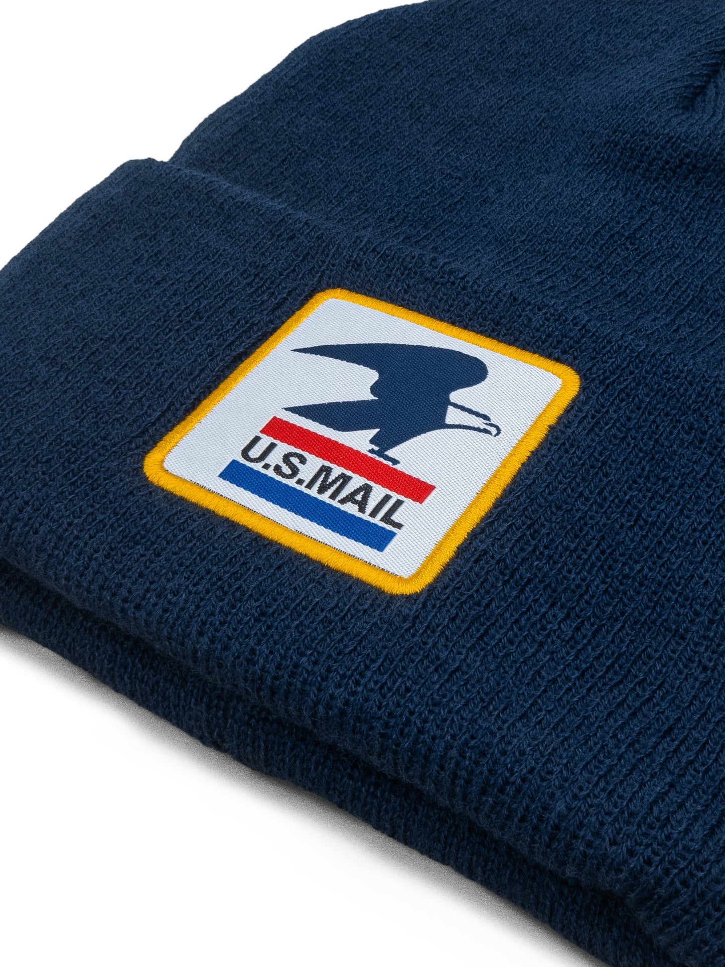 USPS United States Postal Service Knit Beanie Hat Navy Blue